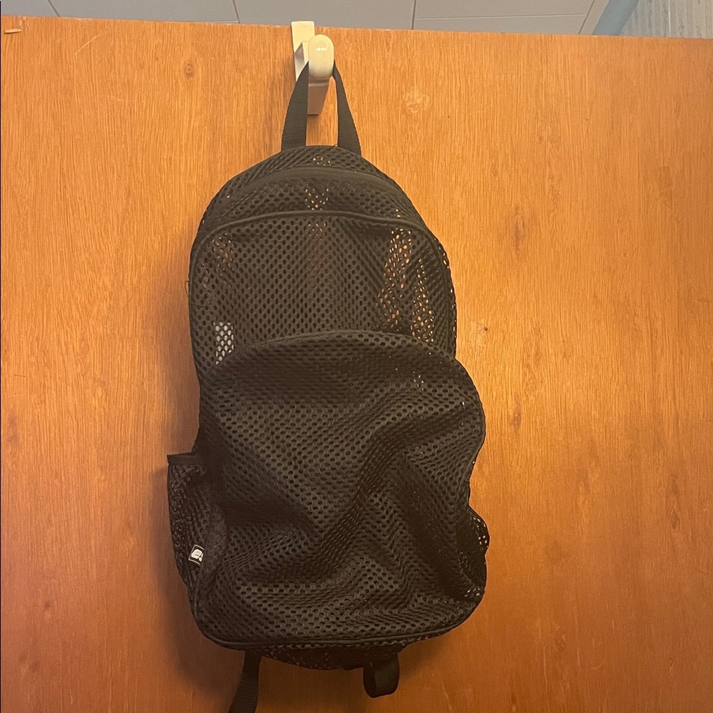Men's Black Mesh Backpack – Unbranded Everyday Carry